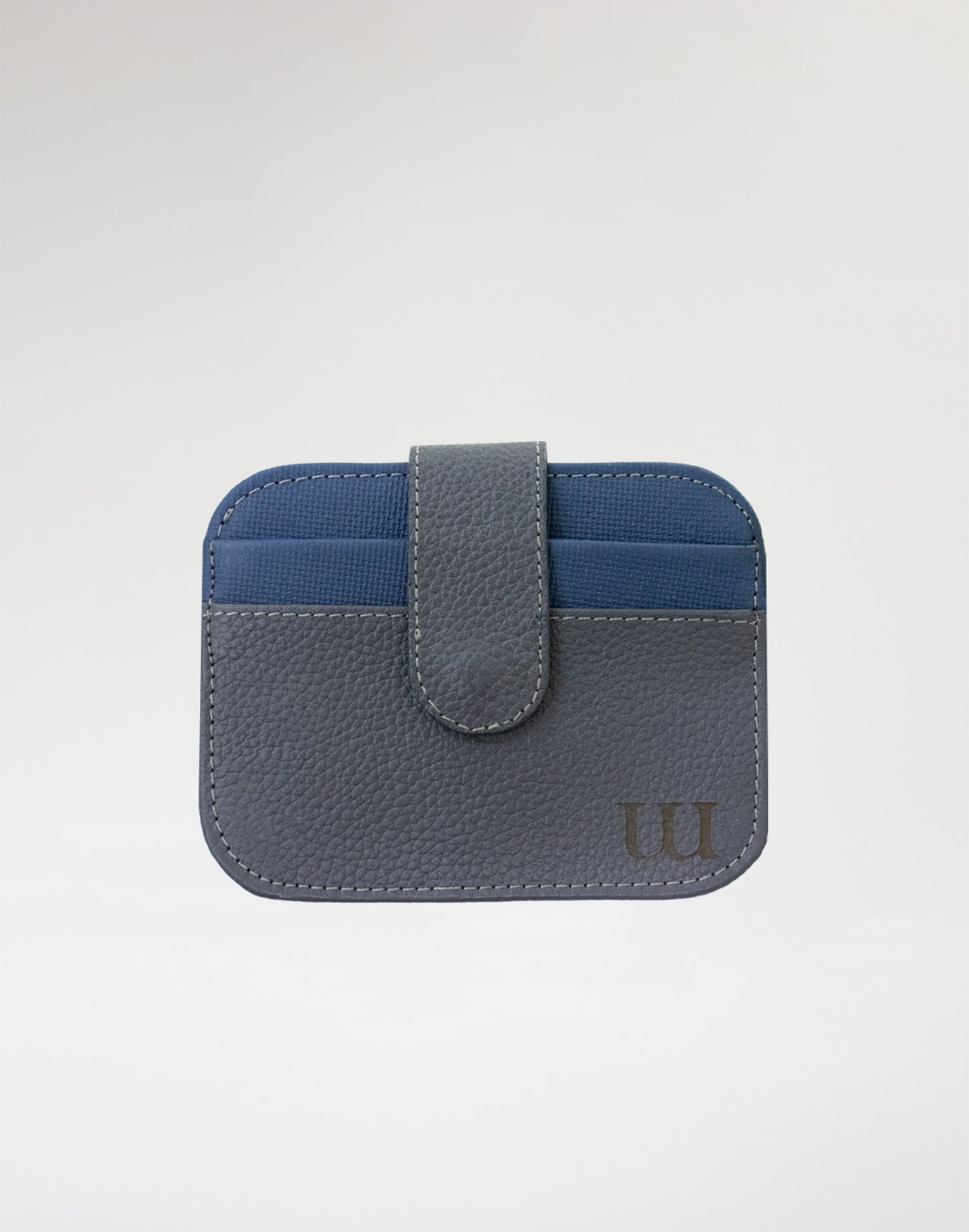 Tarjetero Gris azulado